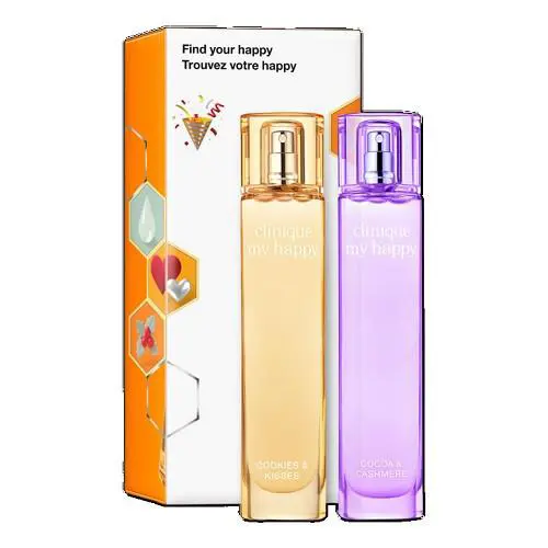 Clinique Find Your Happy Fragrance Set Full Size .5OZ Each