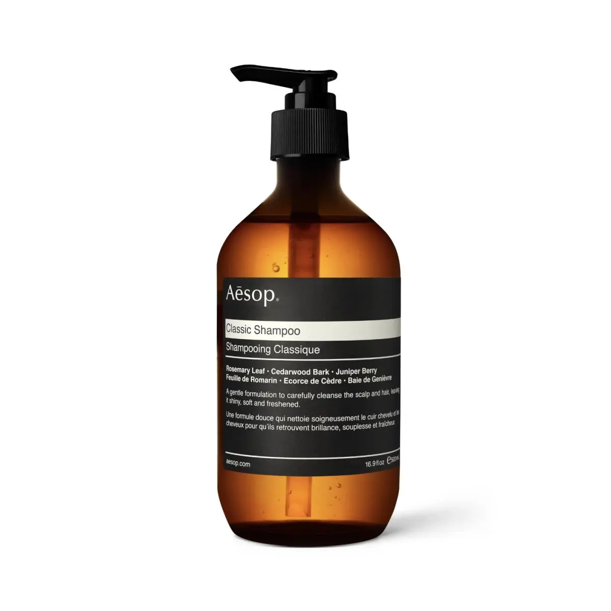 Aesop Classic Shampoo Hydrates and Softens Hair Mild Blend of Cedarwood