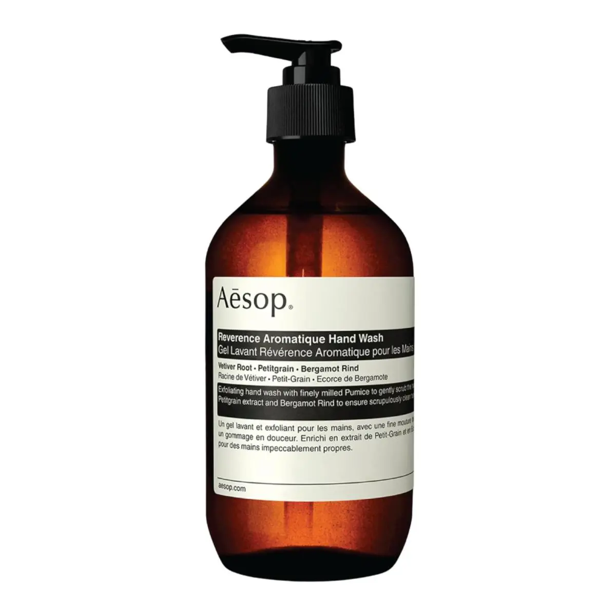 Aesop Reverence Aromatique Hand Wash Gentle Exfoliating Hand Wash with