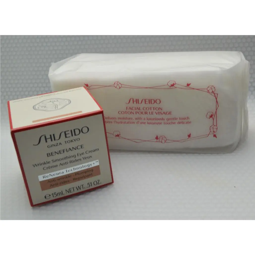 Benefiance Wrinkle Smoothing Cream Choose 15ml. Wrinkle Smoothing Eye Cream by Shiseido