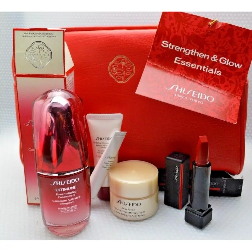The s Set Ultimate Beauty Regimen Benefiance Wrinkle Smooth Wrinkle Smoothing Eye Cream (Set) by Shiseido