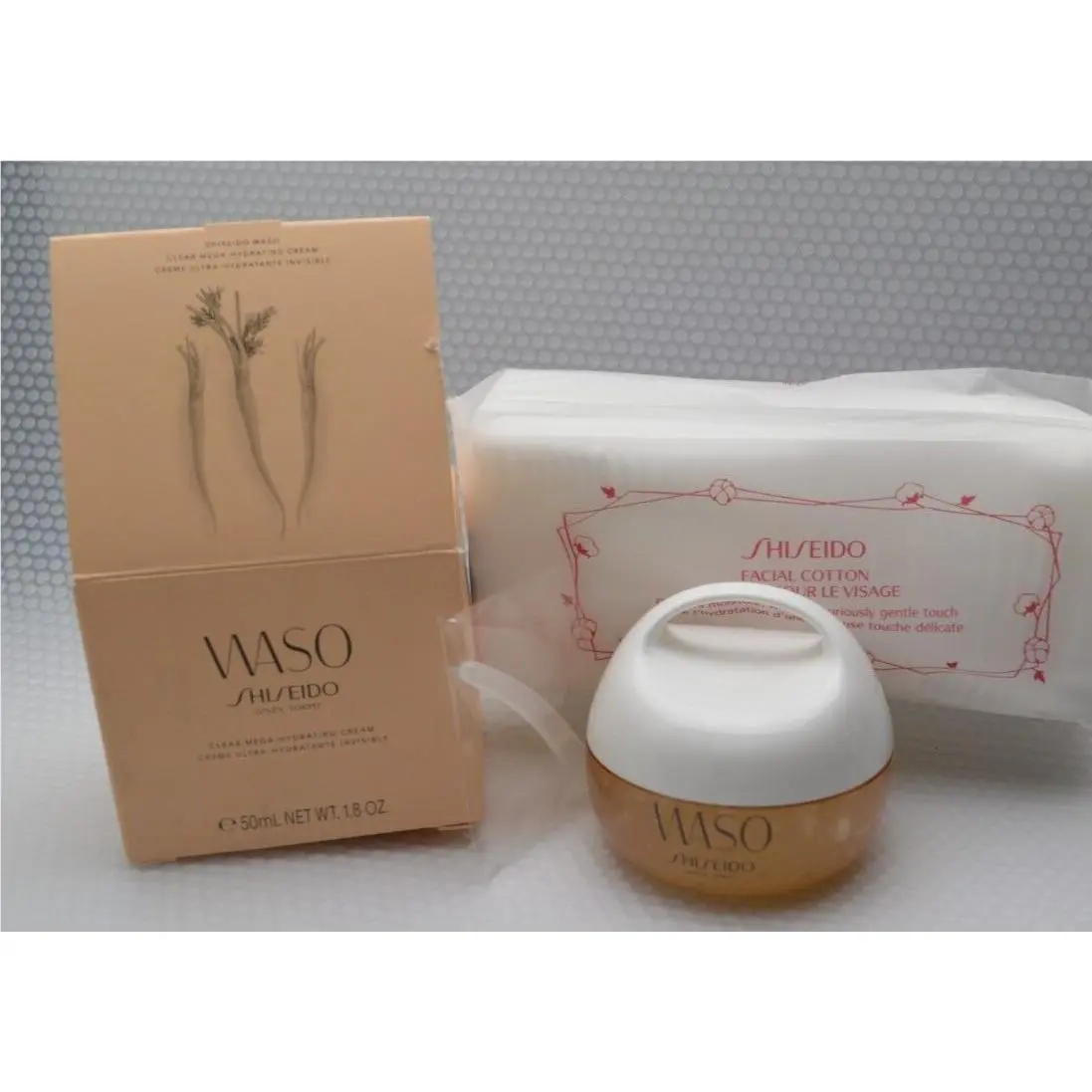 Waso Giga Hydrating Rich Cream - Quick Matte Moisturizer Choose Clear Mega Hydrating Cream 50ml/1.8oz by Shiseido