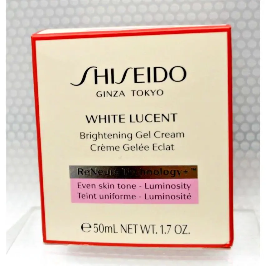 White Lucent Brightening Gel Cream Cleansing Foam Choose Brightening Gel Cream 50ml. by Shiseido