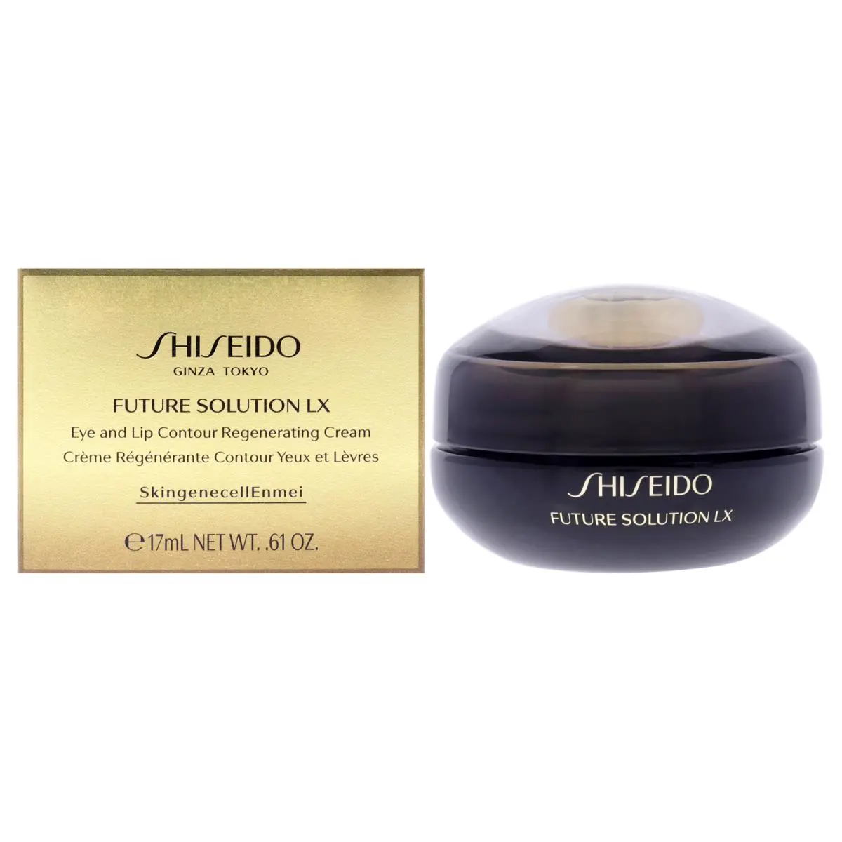 Future Solution LX Eye and Lip Contour Regenerating Cream  - 0.61 oz by Shiseido