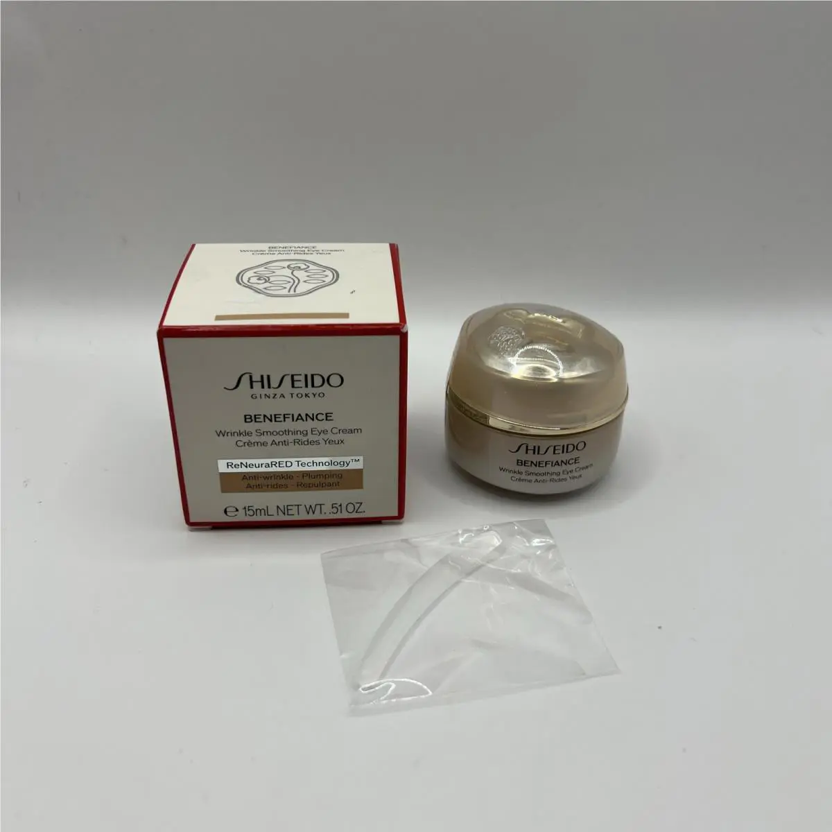 Shiseido Ginza Tokyo Benefiance Wrinkle Smoothing Eye Cream 15ml/.51oz