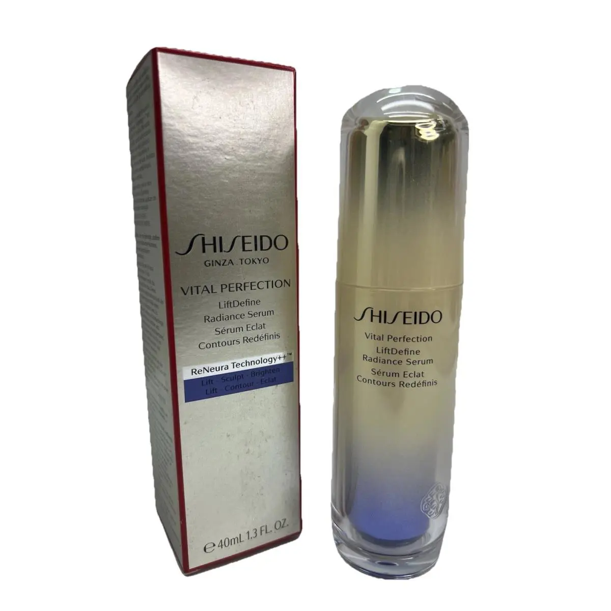 Shiseido Vital Perfection Liftdefine Radiance Serum - Size 40mL / 1.3 Oz. Box