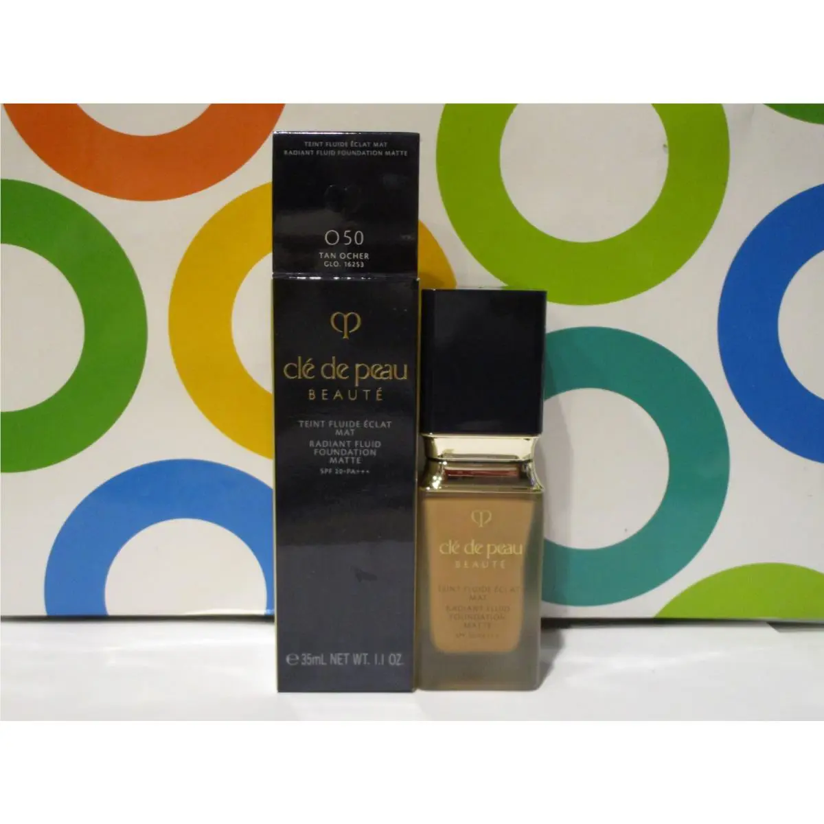 Shiseido Cle DE Peau Beaute Radiant Fluid Foundation O 50 Tan Ocher