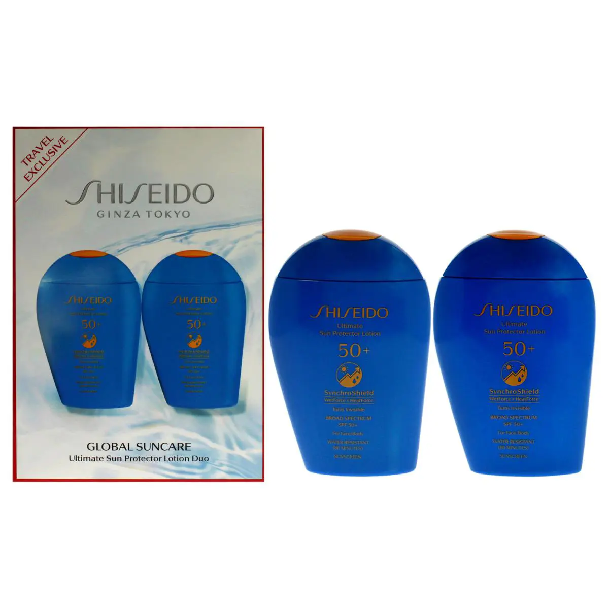 Ultimate Sun Protector Lotion Spf 50 Plus Duo  For Women - 2 x 5 oz by Shiseido