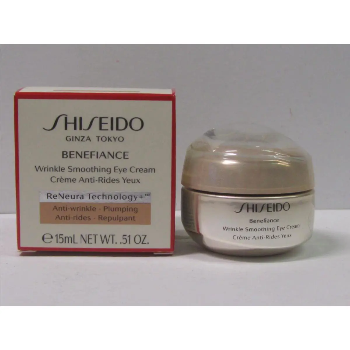 Shiseido Benefiance Wrinkle Smoothing Eye Cream 0.51 oz