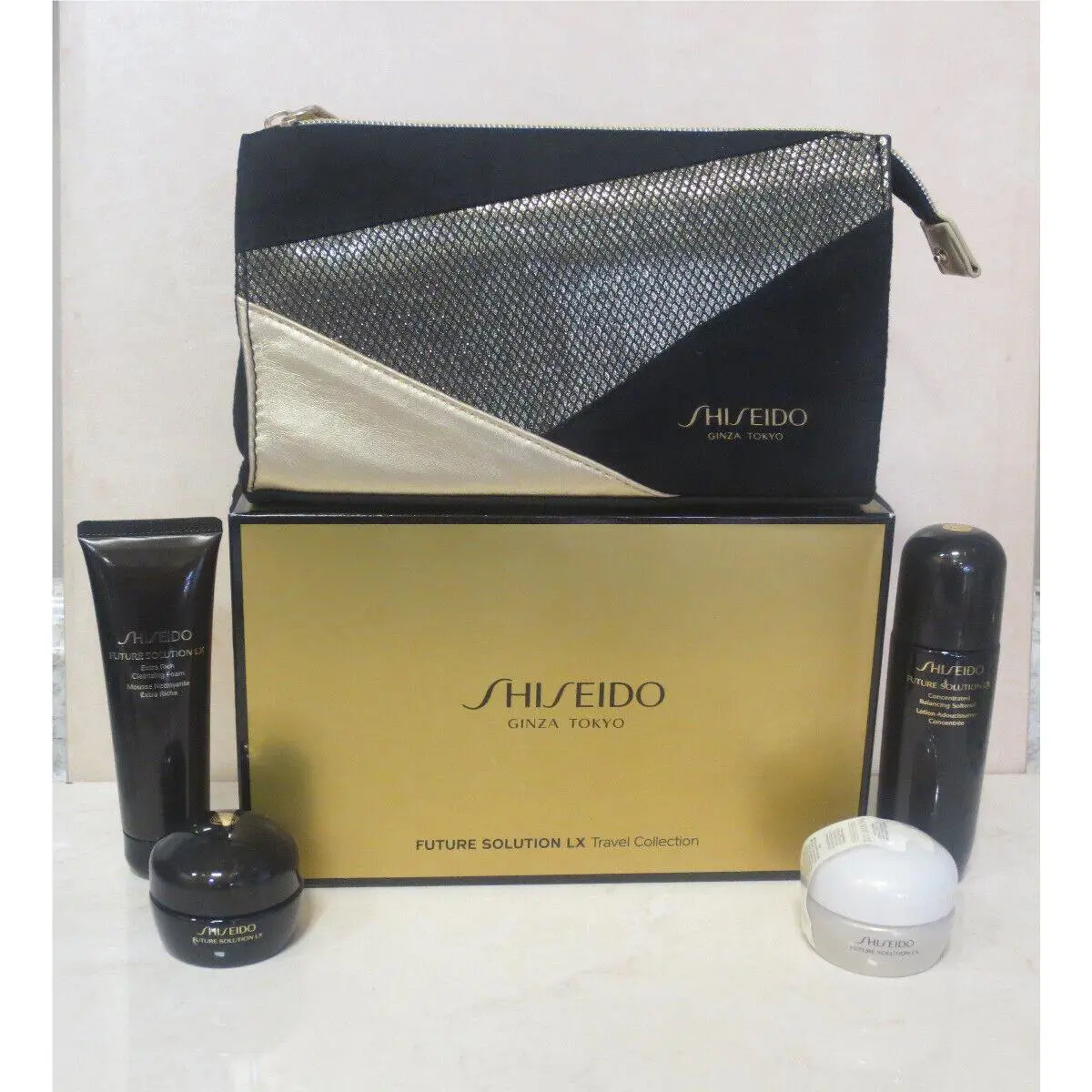 Shiseido Ginza Tokyo Future Solution LX Travel Collection Boxed