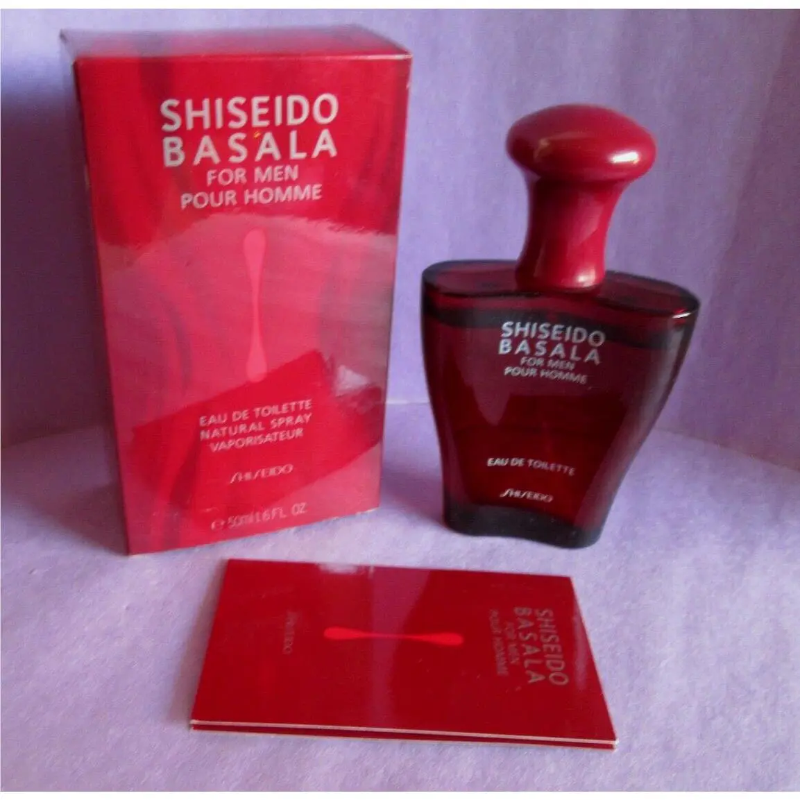 Basala Shiseido Vintage Eau de Toilette Spray 1.6 oz 50 ml Read Description