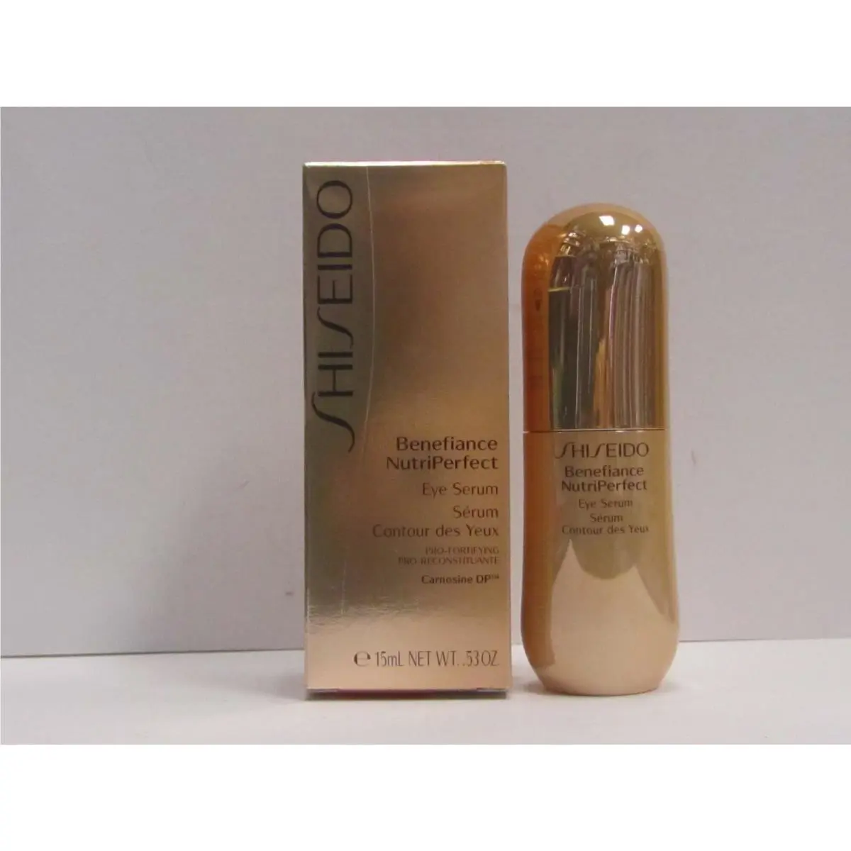 Shiseido Benefiance Nutriperfect Eye Serum Pro-fortifying Carnosine DP 0.53 oz