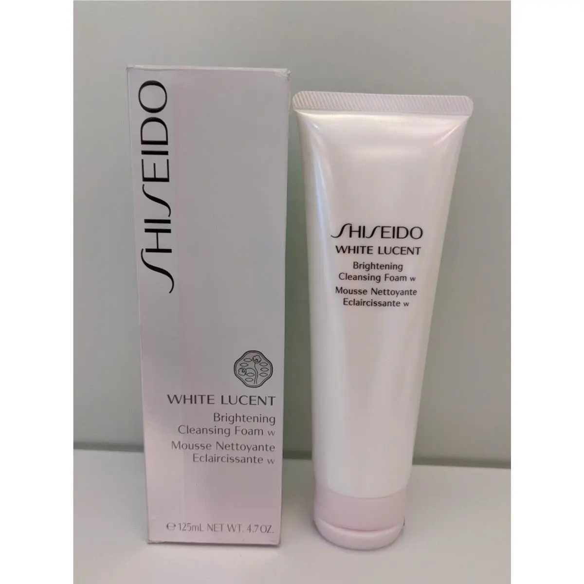 Shiseido White Lucent Brightening Cleansing Foam x1 Full Size 125 ML
