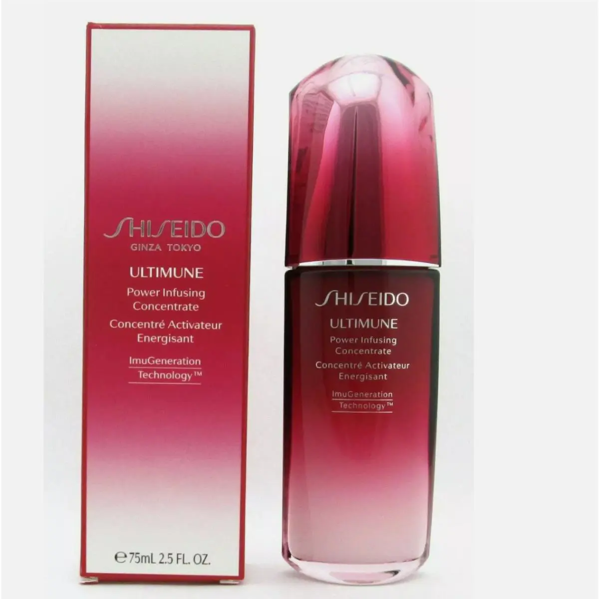 Shiseido Ultimune Power Infusing Concentrate 75 Ml./ 2.5 oz