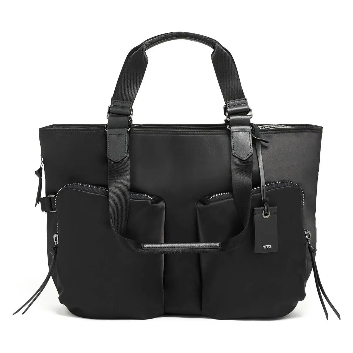 Tumi Devoe Amber Tote Bag Black Fits up 14 Screen Bottle Pocket Laptop Pocket