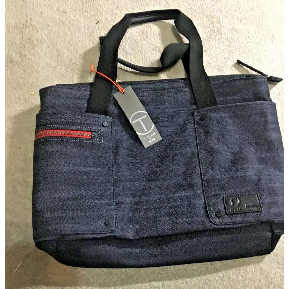 Tumi Icon Haley Slim Tote Gray T Tech Essential Gear Tag