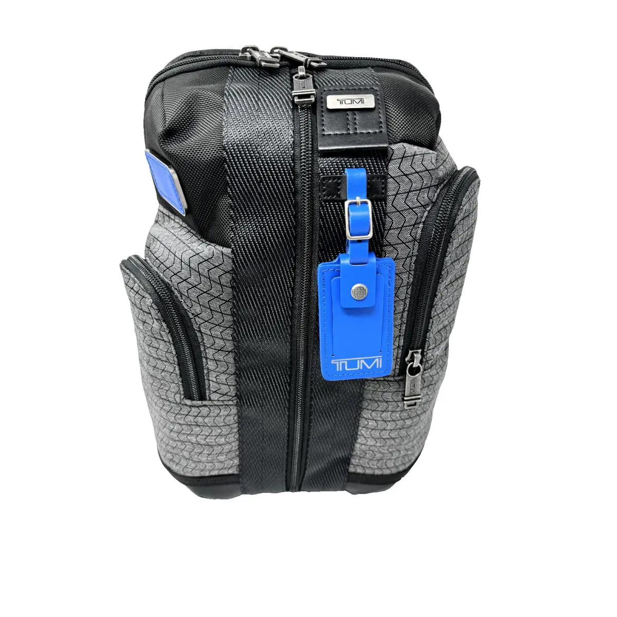 02223393CHRBLO Higgins Sling Ballistic Nylon Men`s Charcoal Ultra Blue by Tumi