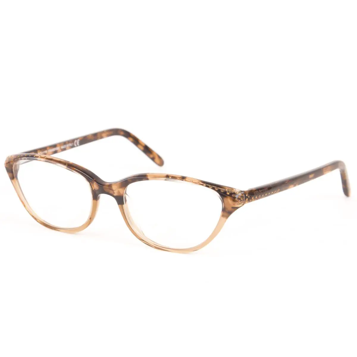 Women`s Ombre Crystal Accent Cateye Eyeglass Frames SW5051 by Swarovski