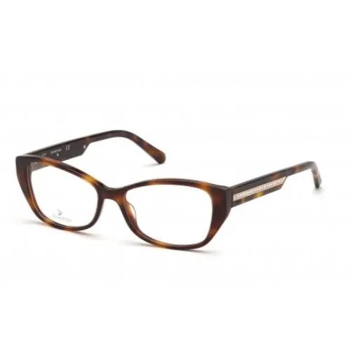 Swarovski SK5391 052 Dark Havana Women`s Eyeglasses 53-15-140mm