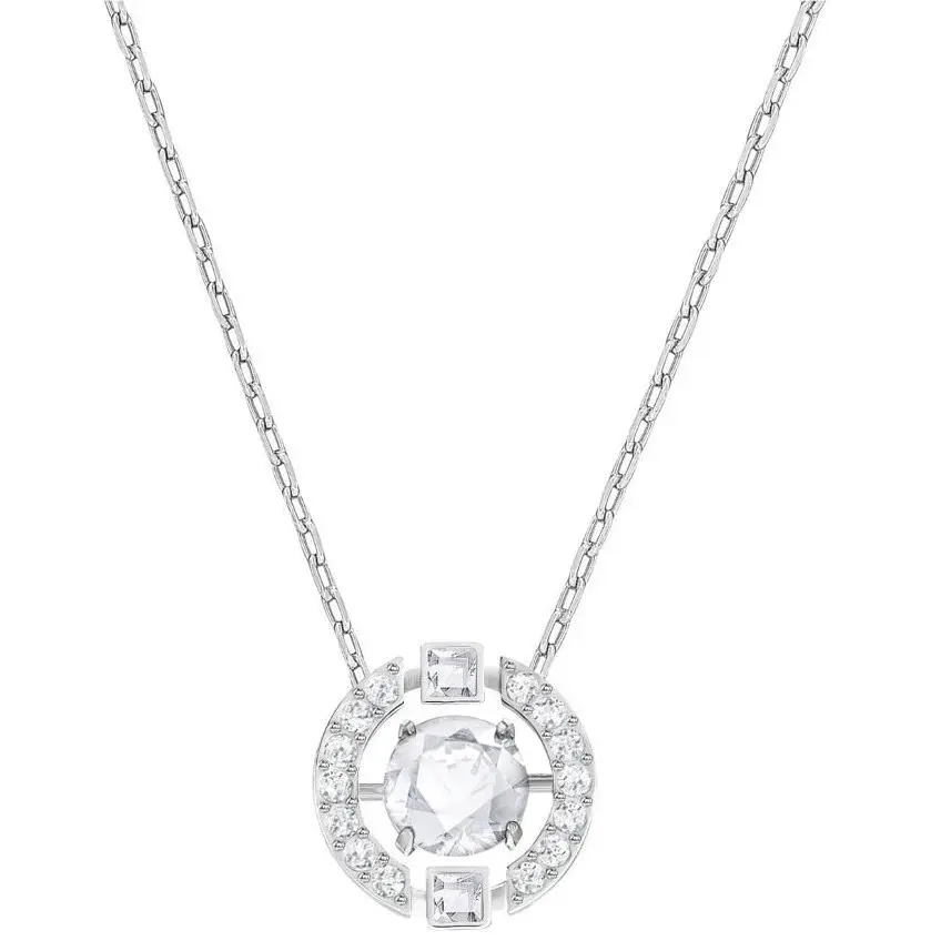 Swarovski Sparkling Dance Round Necklace - 5286137