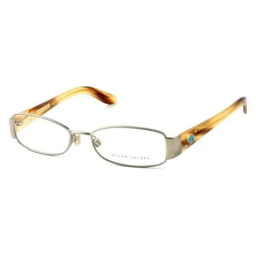 Ralph Lauren Designer Eyeglass Collection RL5058B-9101 in Gold - Gold Horn, Frame: Multi-Color, Lens: Clear