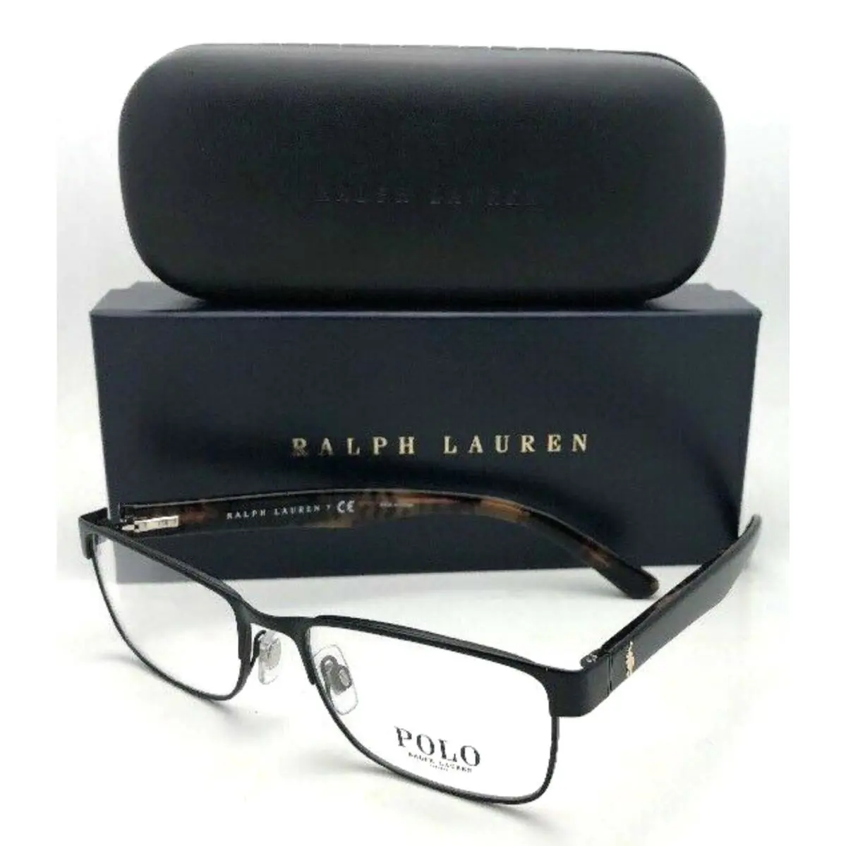 Polo Ralph Lauren Eyeglasses PH 1157 9038 57-17 Black Frames Reading Glasses