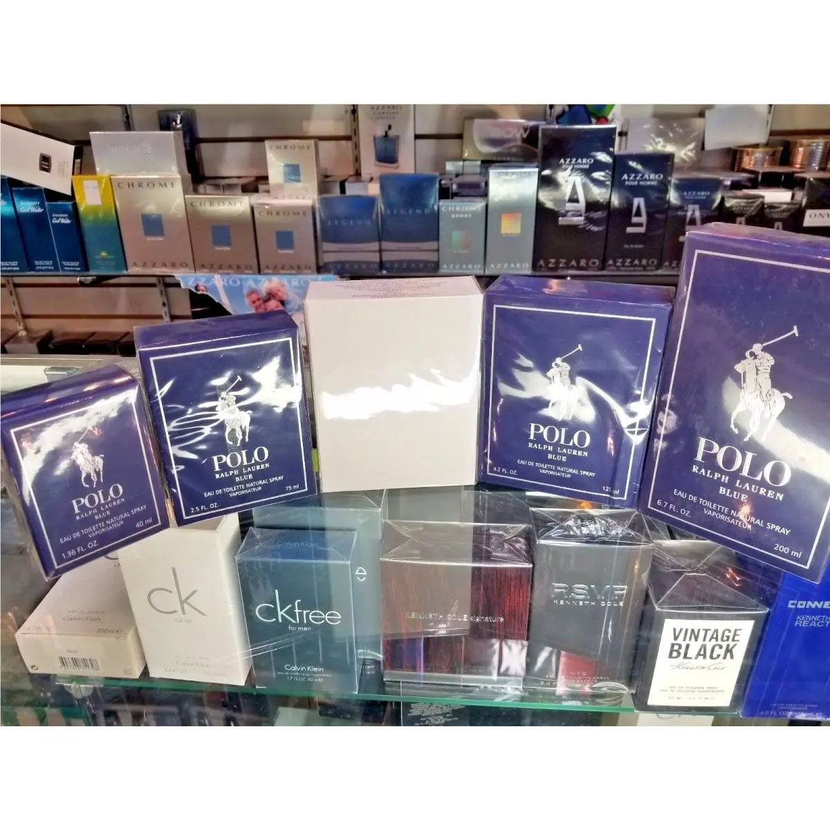 Polo Blue by Ralph Lauren 1.36 2.5 4.2 or 6.7 oz Edt Spray For Men Box