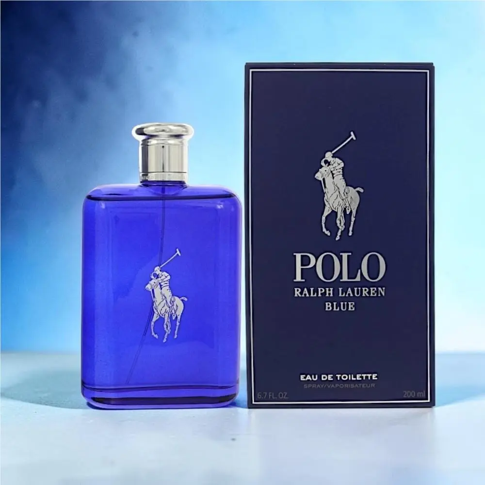 Polo Blue by Ralph Lauren Eau De Toilette 6.7 oz Sprayfor Men