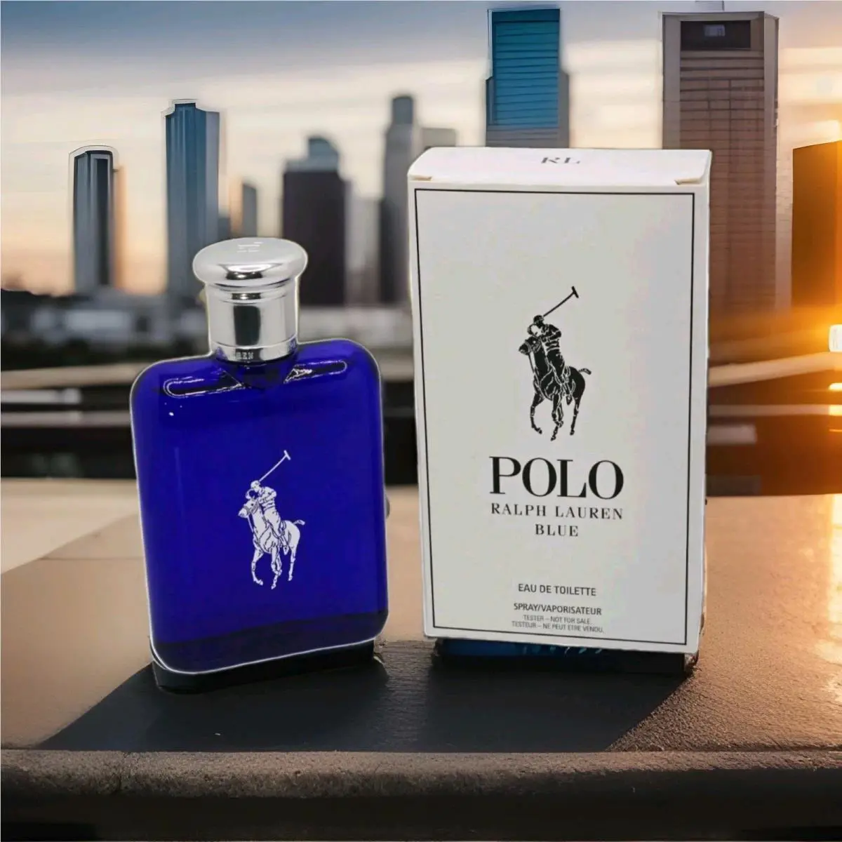 Polo Blue Edt. By Ralf Lauren For Men. 4.2 fl oz/125 Ml. Tester