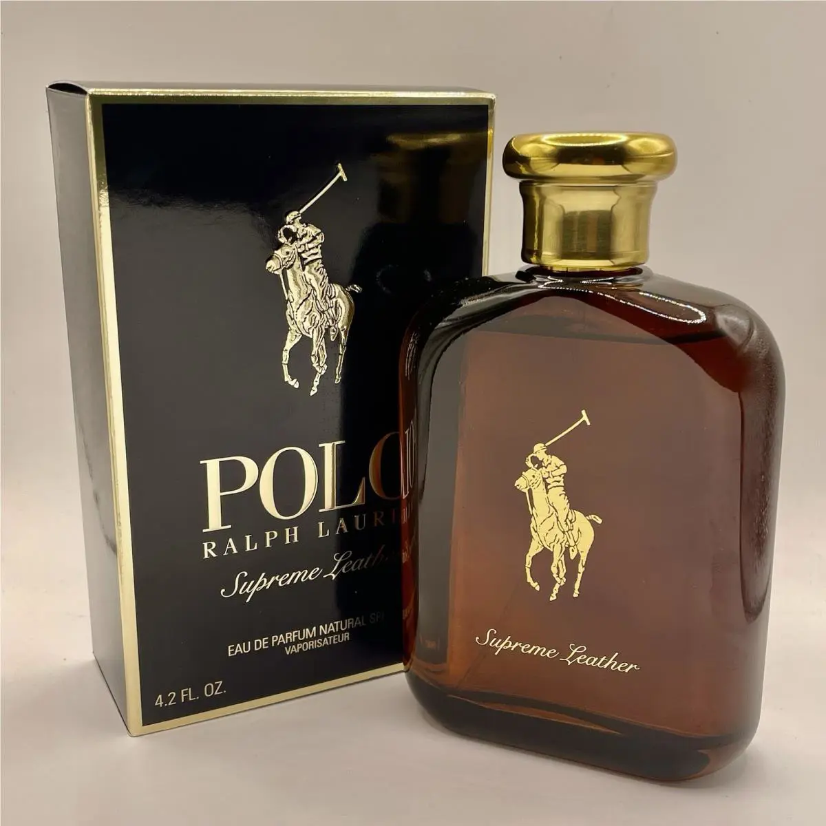 Ralph Lauren Polo Supreme Leather Edp Natural Spray 125 ml 4.2 oz
