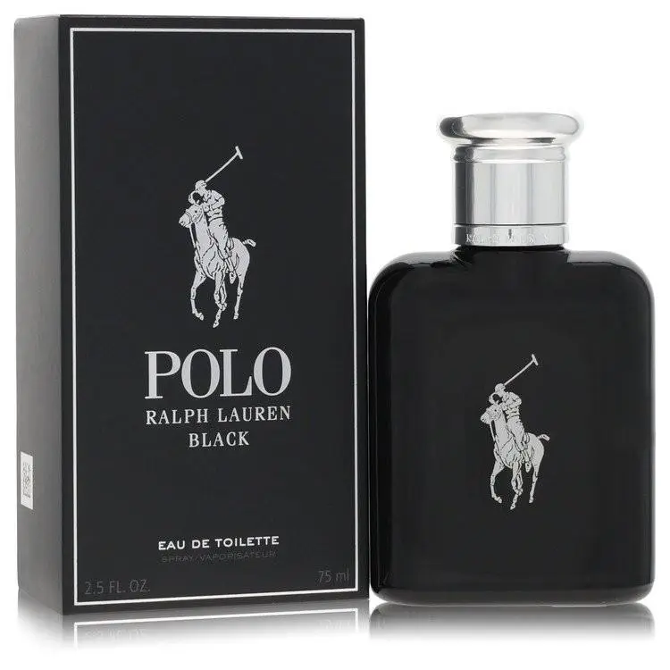 Polo Black by Ralph Lauren Eau De Toilette Spray 2.5 oz For Men
