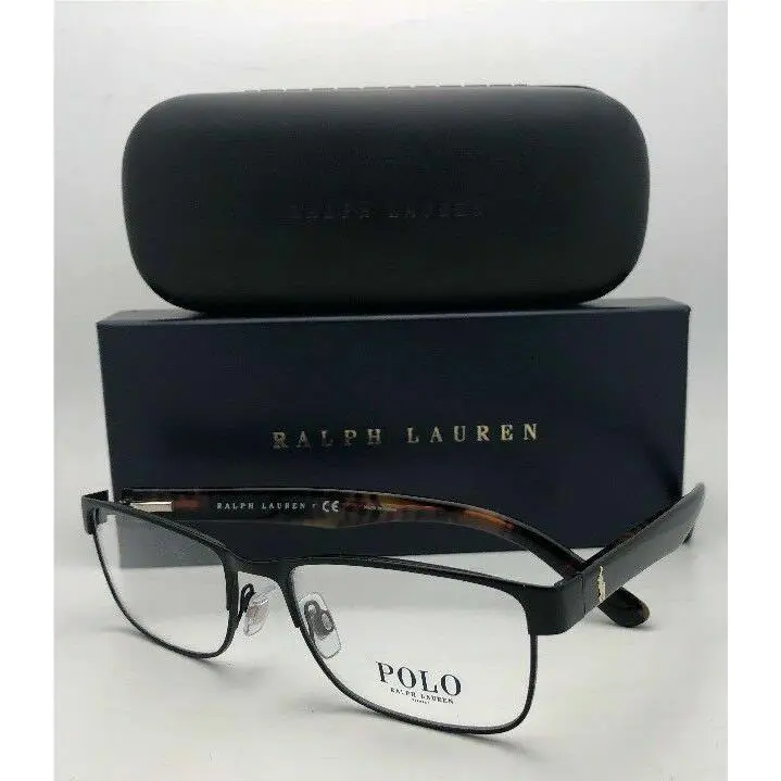 Polo  Eyeglasses PH 1157 9038 53-17 Matte Black Tortoise Frame by Ralph Lauren
