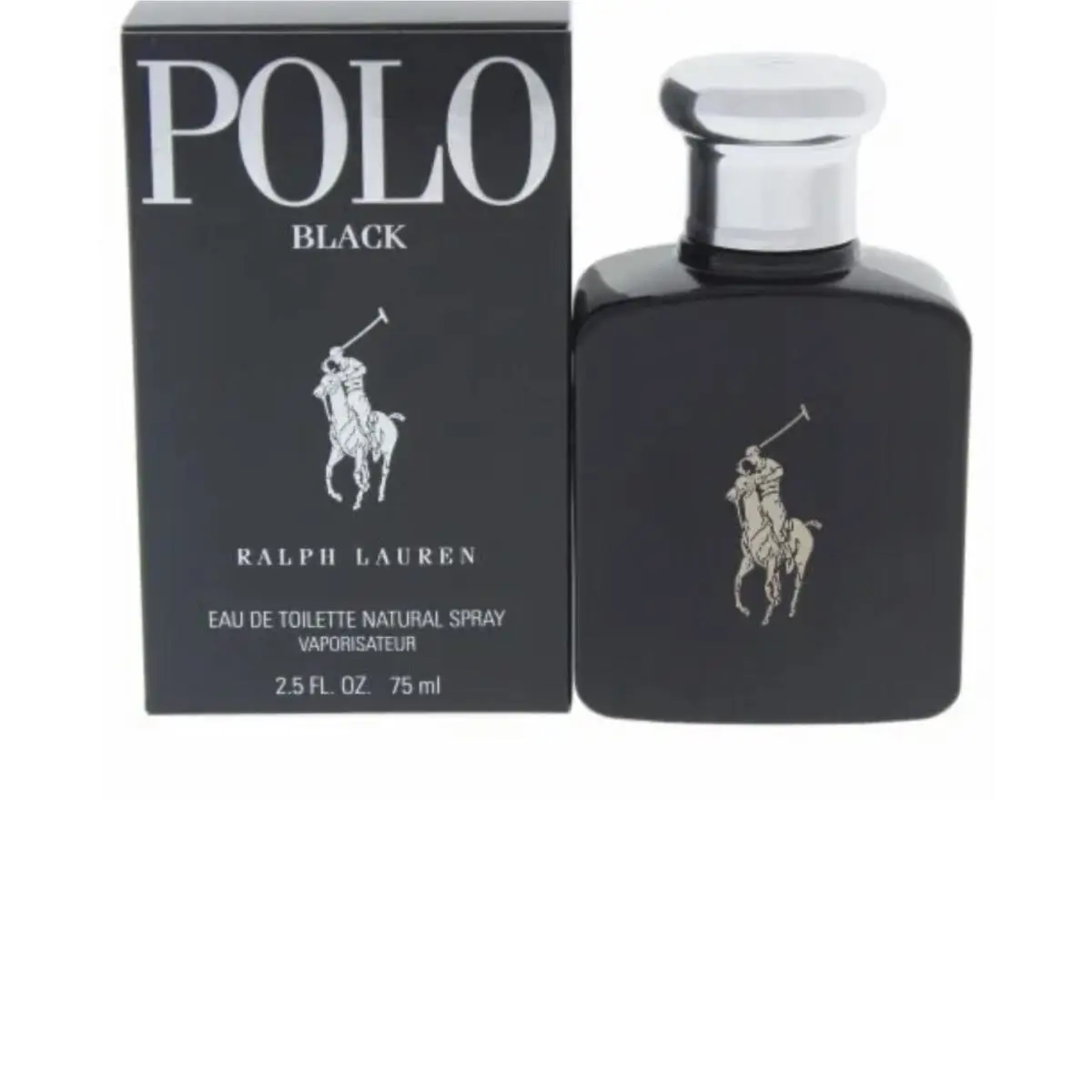 Ralph Lauren Polo Black 2.5 oz / 75 ml Edt Eau De Toilette Spray Men