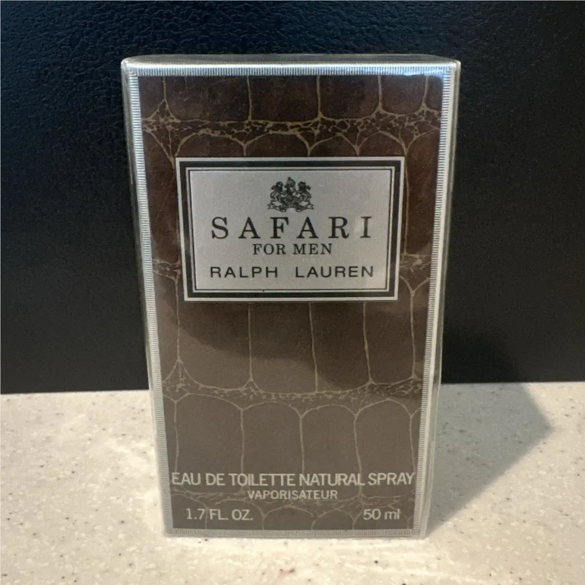Safari For Men Ralph Lauren Edt Spray 1.7 Fl Oz 50 ML Vintage Batch 18E8015