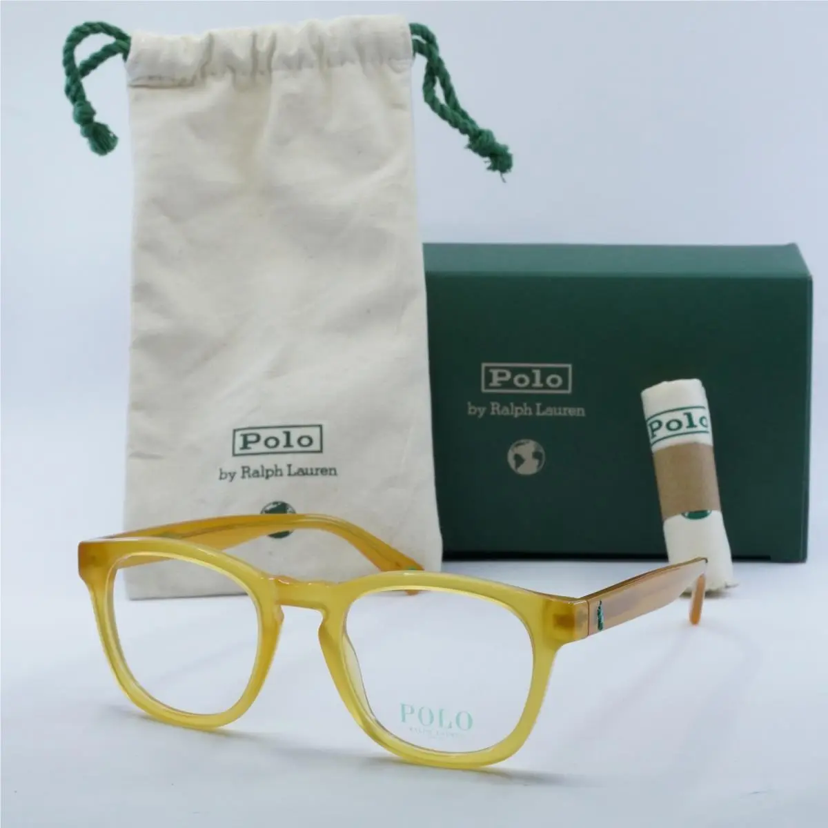 Polo Ralph Laurent PH2258 5005 Opal Honey 49mm Eyeglasses
