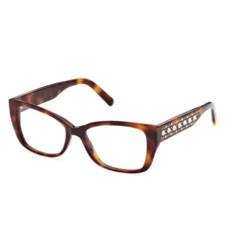 Swarovski SK5452 052 Dark Havana Women`s Eyeglasses 52-16-140mm