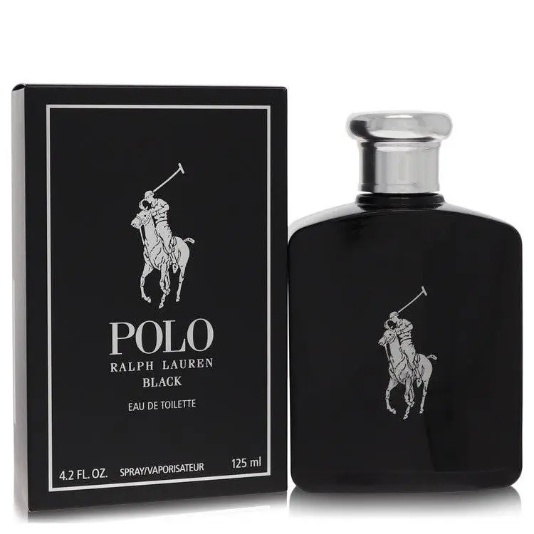 Polo Black by Ralph Lauren Eau De Toilette Spray 4.2 oz For Men