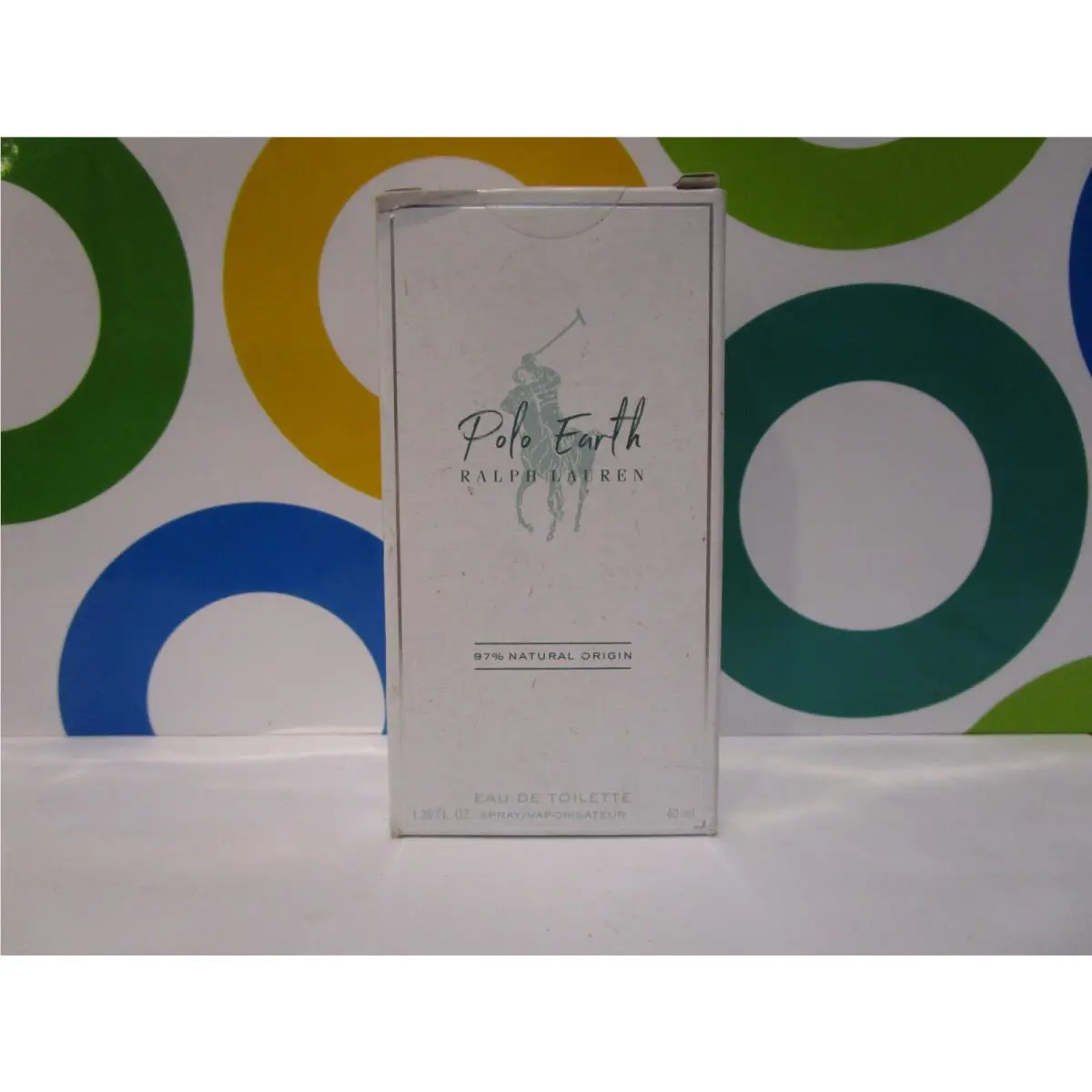Ralph Lauren Polo Green Eau DE Toilette Spray 4 OZ Tstr
