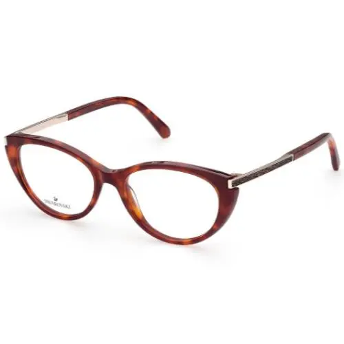 Swarovski SK 5413 052 Dark Havana Women`seyeglasses 51mm 16mm 145mm