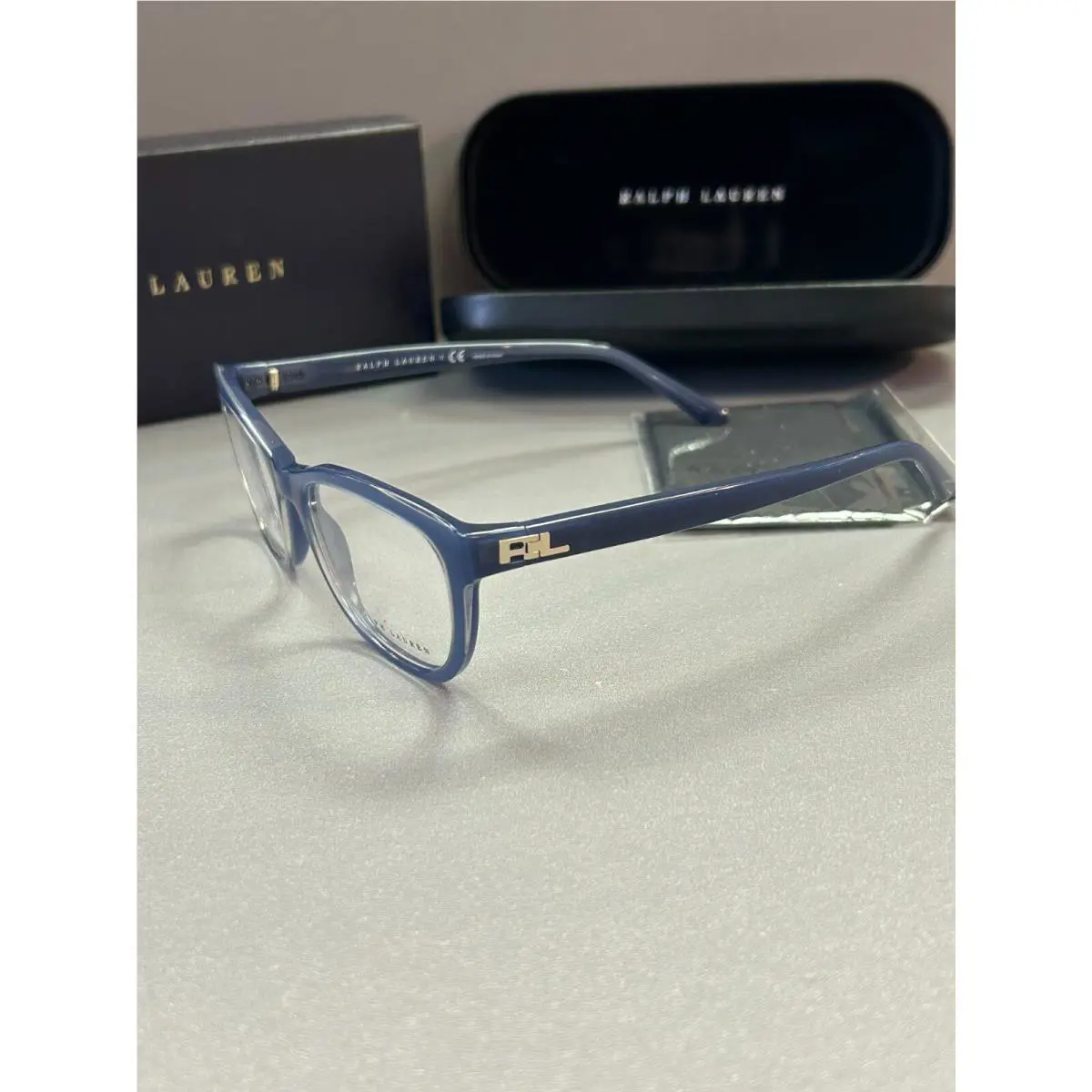 Ralph Lauren Eyeglasses Frames RL 6170 5659 Blue Square Full Rim 52-17-140