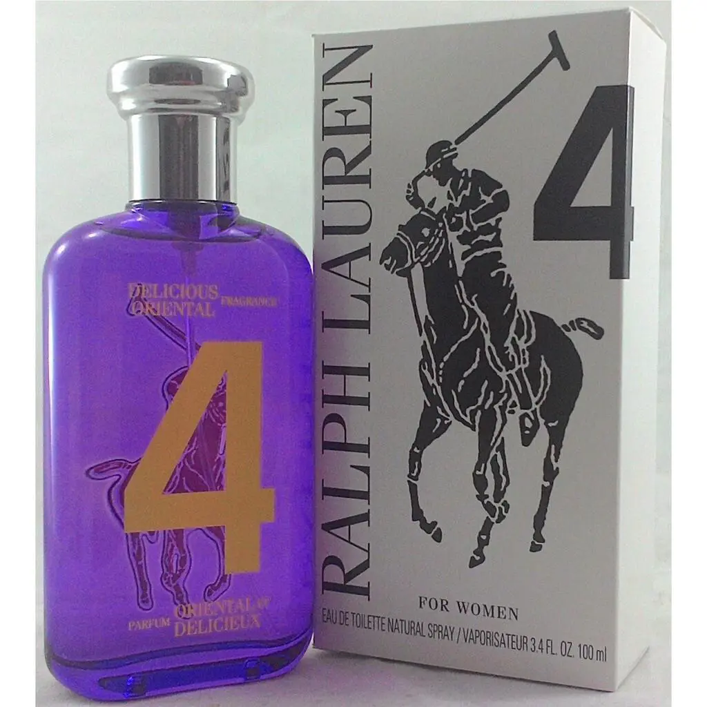 Women Ralph Lauren Polo Big Pony 4 100 ml / 3.4 fl oz Edt Toilette