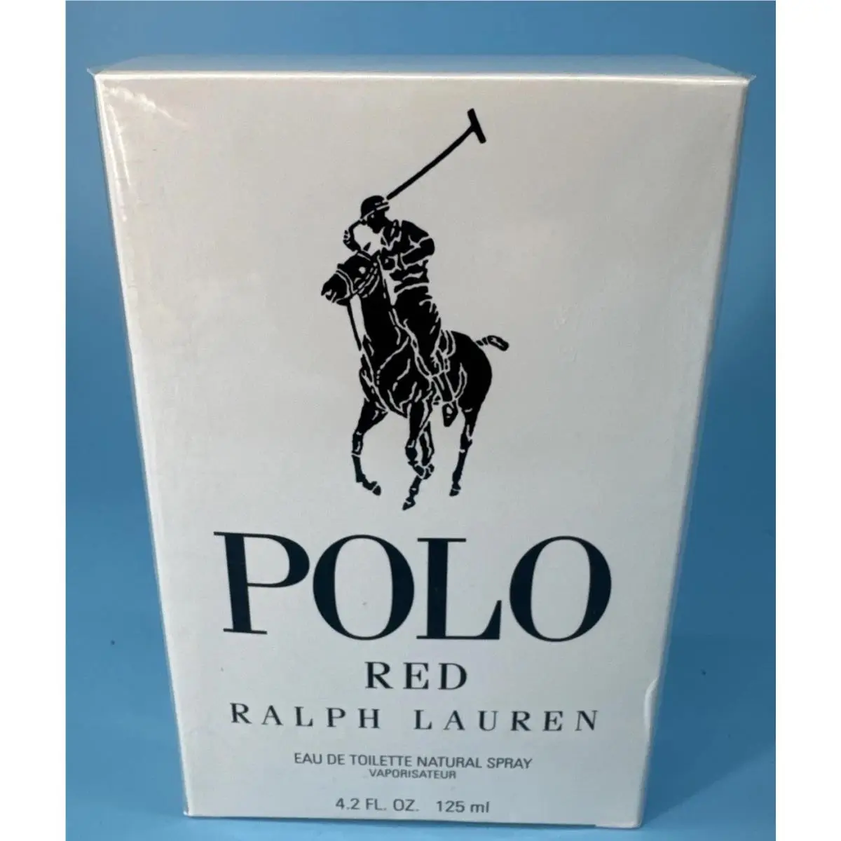Ralph Lauren Polo Red 4.2 Oz/125 ML Eau De Toilette Edt Spray Read