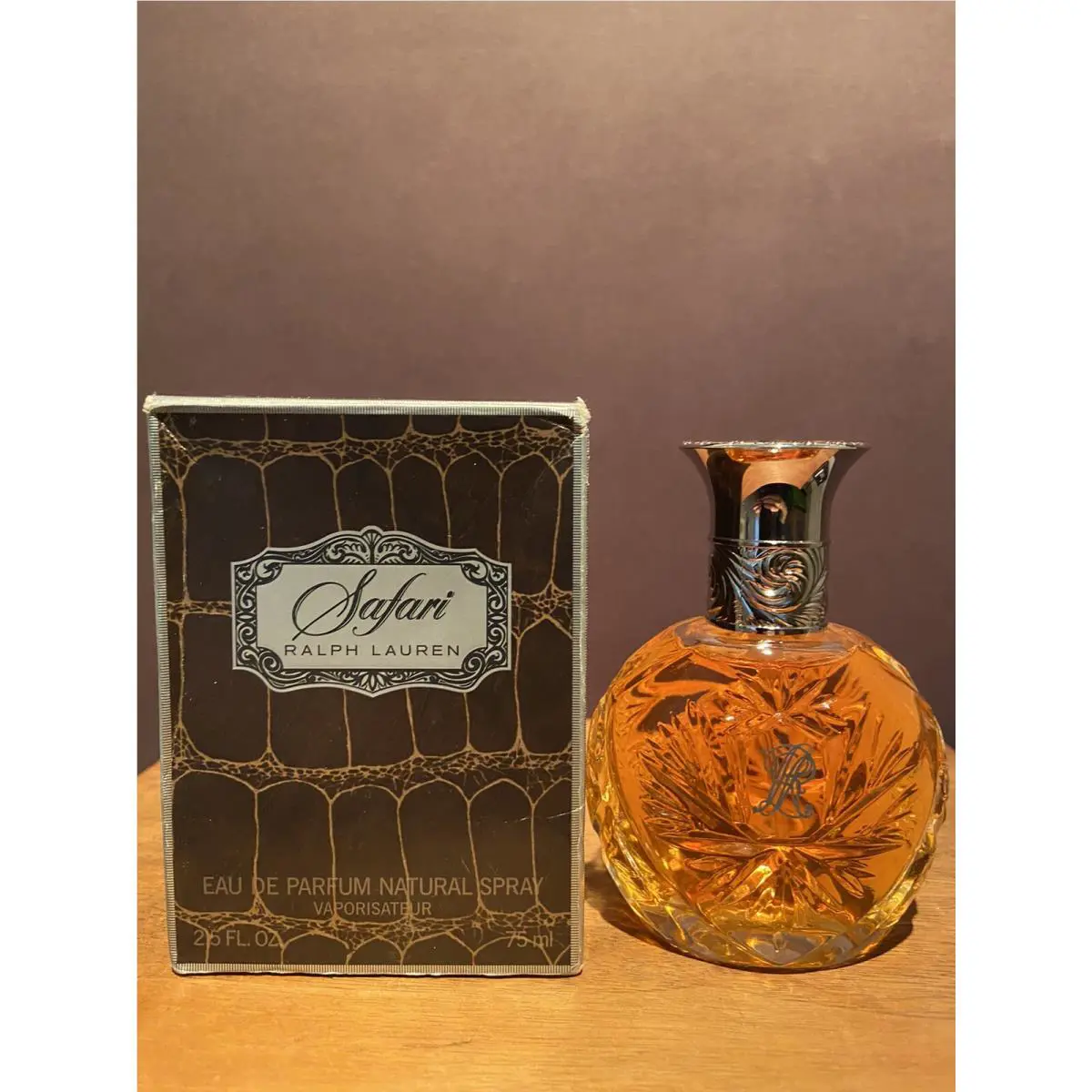 Safari Ralph Lauren 2.5 oz / 75 ml Eau de Parfum Spray Vintage Cosmair Rare
