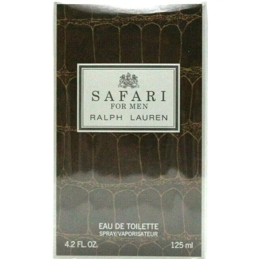 Ralph Lauren Safari For Men Eau DE Toilette Spray 4.2 Oz / 125 ml Item
