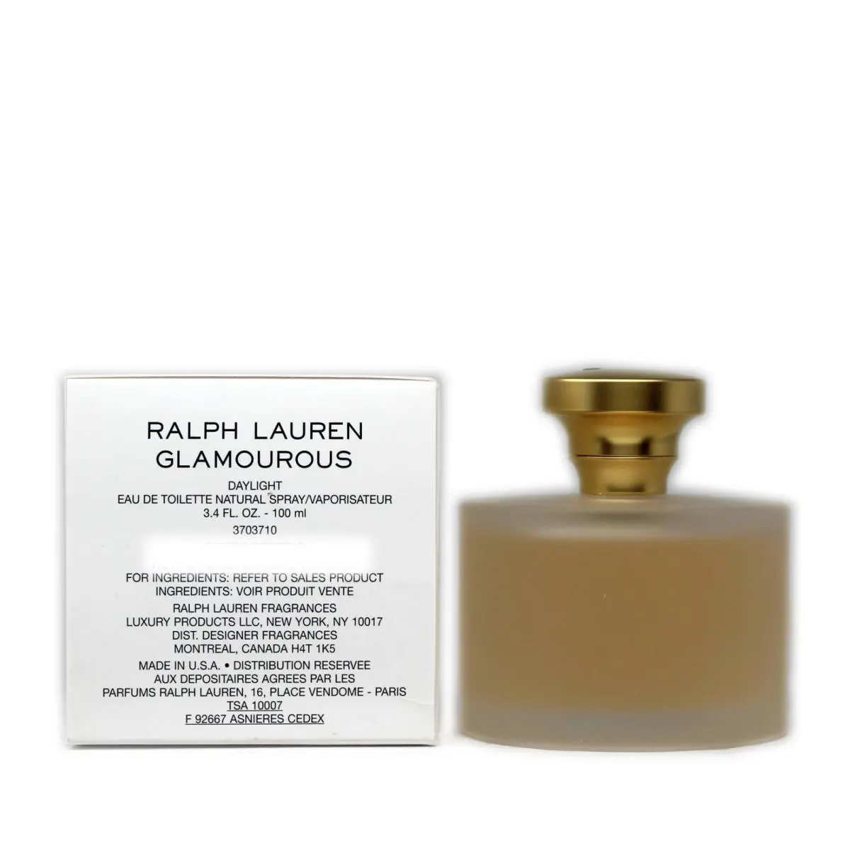 Ralph Lauren Glamourous Daylight Eau DE Toilette Spray 100 ML/3.4 Fl.oz. T