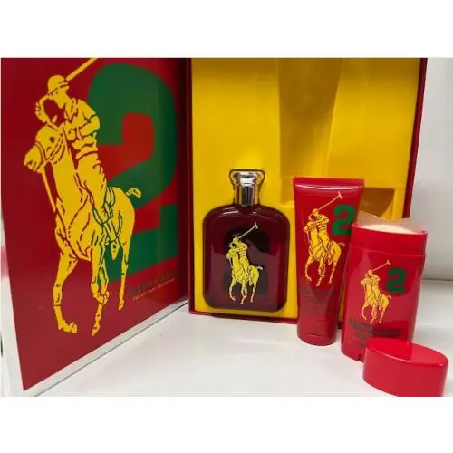 Ralph Laurence Number 2 Rare Set 3 Counts 4.2 oz Edt Spray Shower Gel 3.4floz