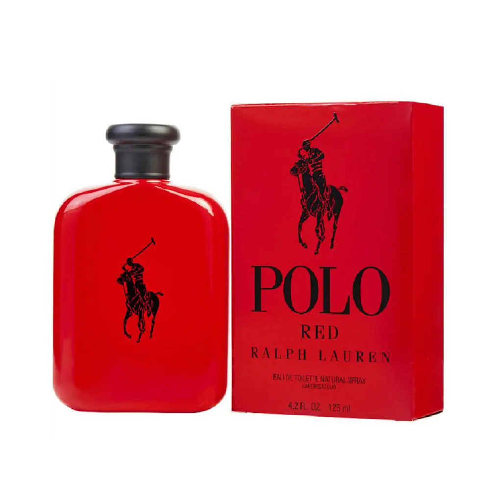 Polo Red By Ralph Lauren Men 4.2 oz 125 ml Eau de Toilette Spray