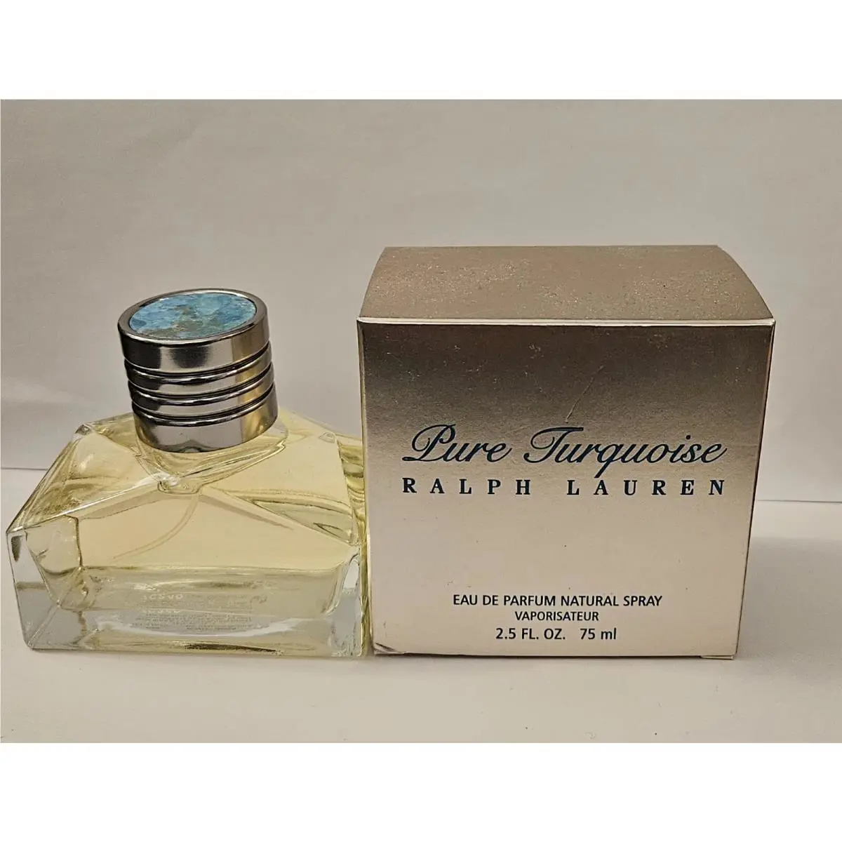 Pure Turquoise by Ralph Lauren Eau De Parfum Edp Spray 75 ml / 2.5 oz Rare