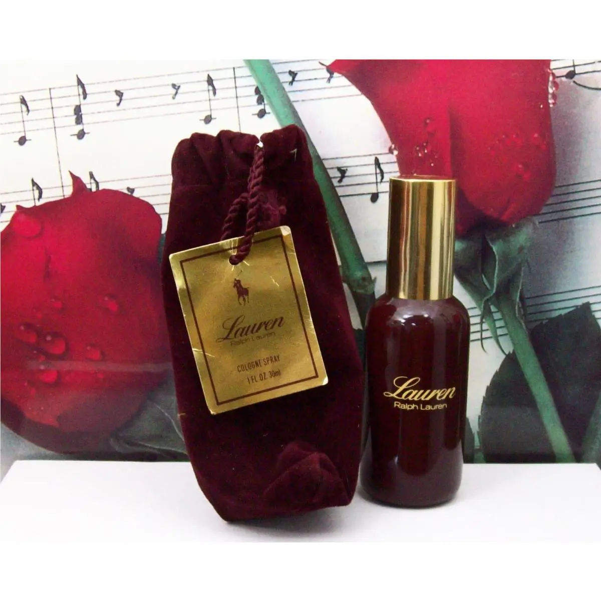 Lauren By Ralph Lauren Cologne Spray 1.0 Oz. / 30ML. with Pouch. Cosmair