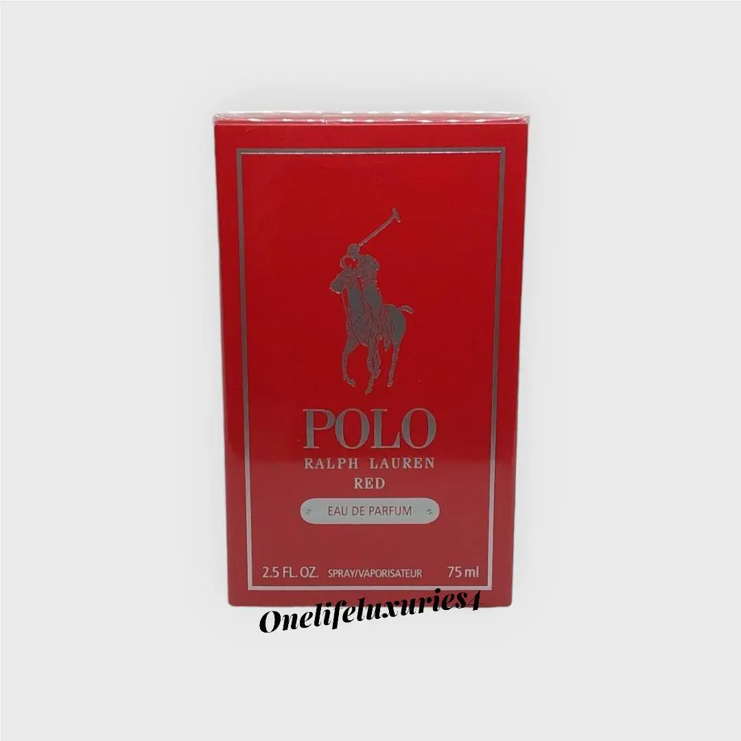 Polo Red by Ralph Lauren Eau De Parfum Spray 2.5 oz 75ml For Men